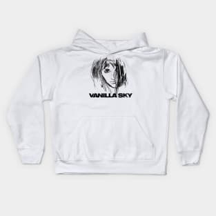 Vanilla Sky Illustration Kids Hoodie